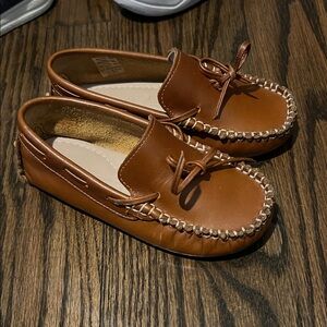Elephantito Tan Kids Moccasins